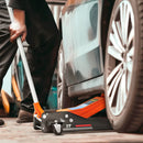 HOMCOM 3 Ton Low Profile Floor Jack, 7.5-50.5 cm Hydraulic Car Trolley Jack