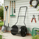 Outsunny Compost Spreader, 20" Peat Moss Spreader