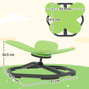 AIYAPLAY Butterfly-Shaped Kids Swivel Chair, Sensory Spinning Chair