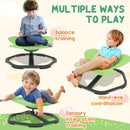AIYAPLAY Butterfly-Shaped Kids Swivel Chair, Sensory Spinning Chair