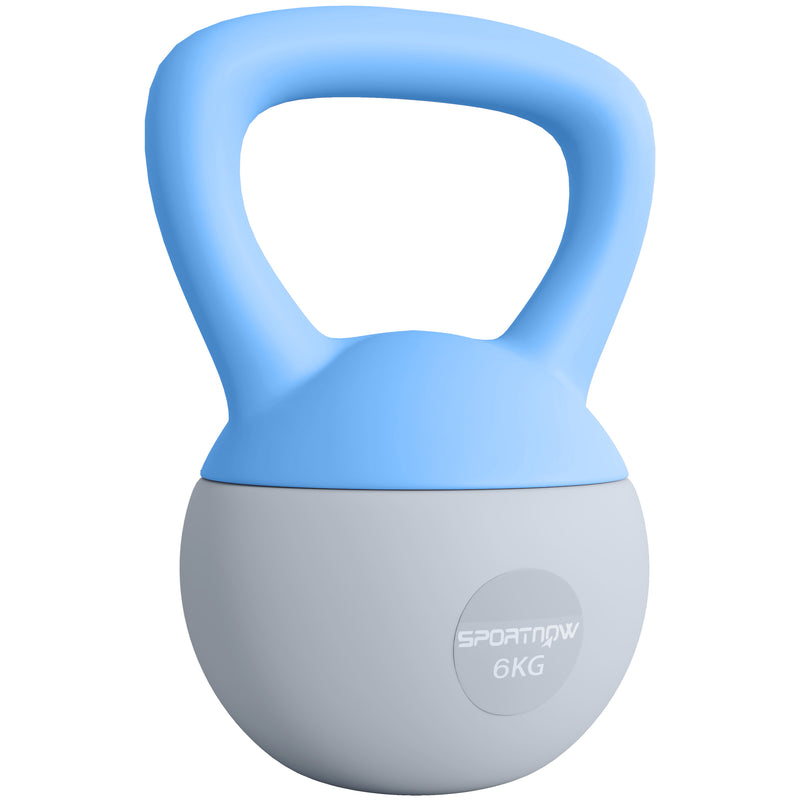 SPORTNOW 6KG Kettlebell w/ Soft Body, Non-Slip Handle