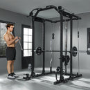 SPORTNOW Cable Crossover Machine, 300kg Multi Gym Cable Pulley System