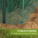 Outsunny Fruit Cage, Plant Protection Tent, 1.2 X 3.6 X 1.9m