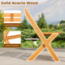 Folding Outdoor Bench For 2 People