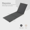 Folding Outdoor Chaise Lounge Cushion
