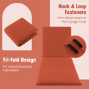 Folding Outdoor Chaise Lounge Cushion