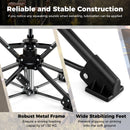 Folding Swivel Camping Hunting Stools With Anti-Sink Feet And Carry Bag-Camouflage