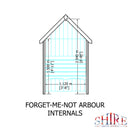 Forget Me Not Pressure Treated Arbour