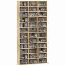 HOMCOM DVD CD Media Storage Rack, Video Display Unit