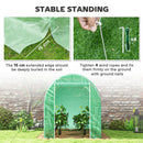 Outsunny Greenhouse Polytunnel Walk-in Grow Plant Steel 3 x 2 m Outdoor