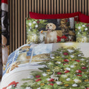 Fusion Christmas Tree Duvet Cover Set in Multi