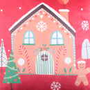 Fusion Gingerbread Man Filled Cushion In Multi