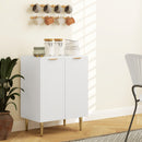 HOMCOM Sideboard Buffet Cabinet with Adjustable Shelf, White