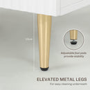 HOMCOM Sideboard Buffet Cabinet with Adjustable Shelf, White