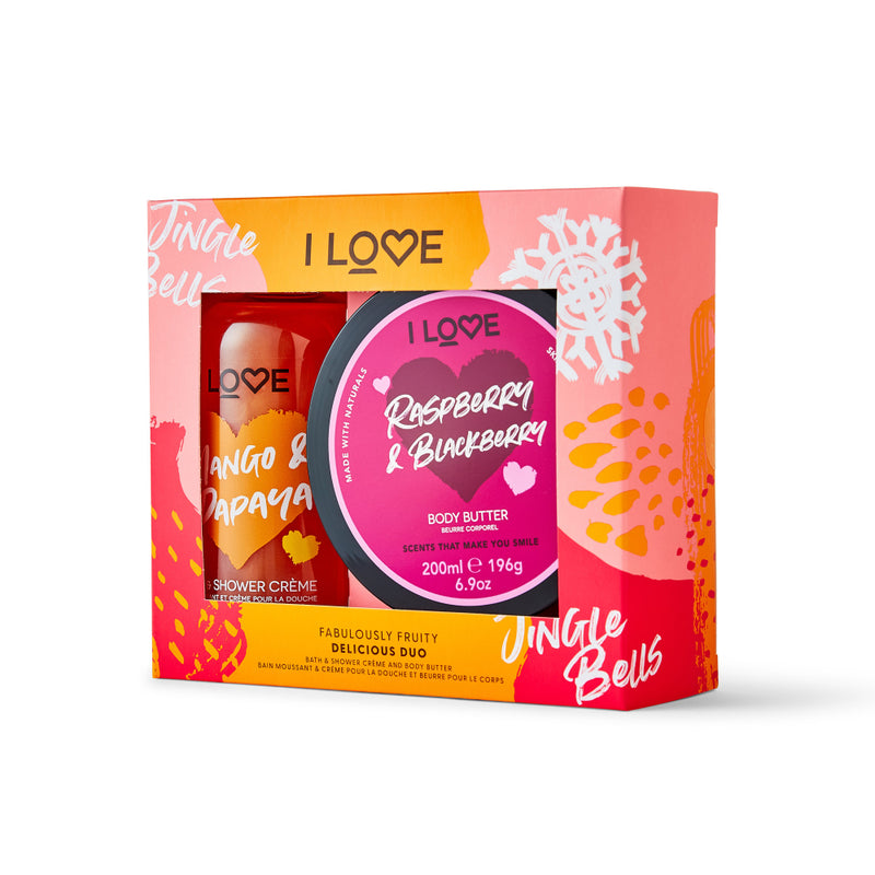 I Love Delicious Duo Gift Box Fabulously Fruity Original