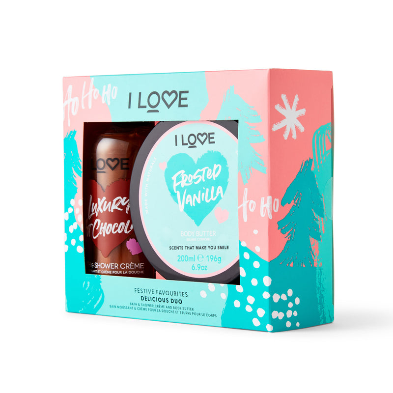 I Love Delicious Duo Gift Box Festive Favourites Original