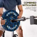 SPORTNOW Olympic Weight Plates With 5cm Holes For Weight Lifting