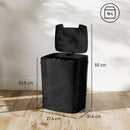 HOMCOM 15L Sensor Bin, Automatic Touchless Kitchen Bin, Battery Operated