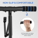 SPORTNOW Pull-Up Bar Doorway Push Up Stand W/ Resistance Bands