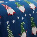 Fusion Gnome For Christmas Duvet Cover Set in Navy