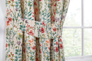 Amaryllis Floral Multi Pencil Pleat Curtains