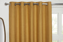 COSMOS GOLD EYELET CURTAINS