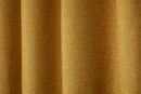 COSMOS GOLD EYELET CURTAINS