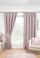 ECLIPSE ROSE 3" PENCIL PLEAT CURTAINS