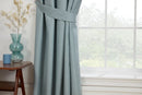 ECLIPSE DUCK EGG 3" PENCIL PLEAT CURTAINS