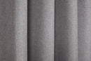 ECLIPSE PEWTER 3" PENCIL PLEAT CURTAINS
