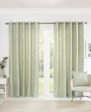 SADE GREEN POLYESTER FILLED CUSHION