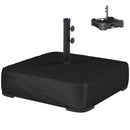 Outsunny Garden Parasol Base 80 kg Sand Filled 48 mm Poles