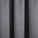 Fusion Galaxy Pencil Pleat Curtains in Charcoal