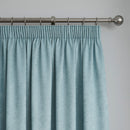 Fusion Galaxy Pencil Pleat Curtains in Duck Egg