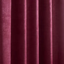 Fusion Galaxy Pencil Pleat Curtains in Wine