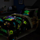 Bedlam Game Duvet Cover Set in Black