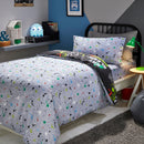 Bedlam Game Duvet Cover Set in Black