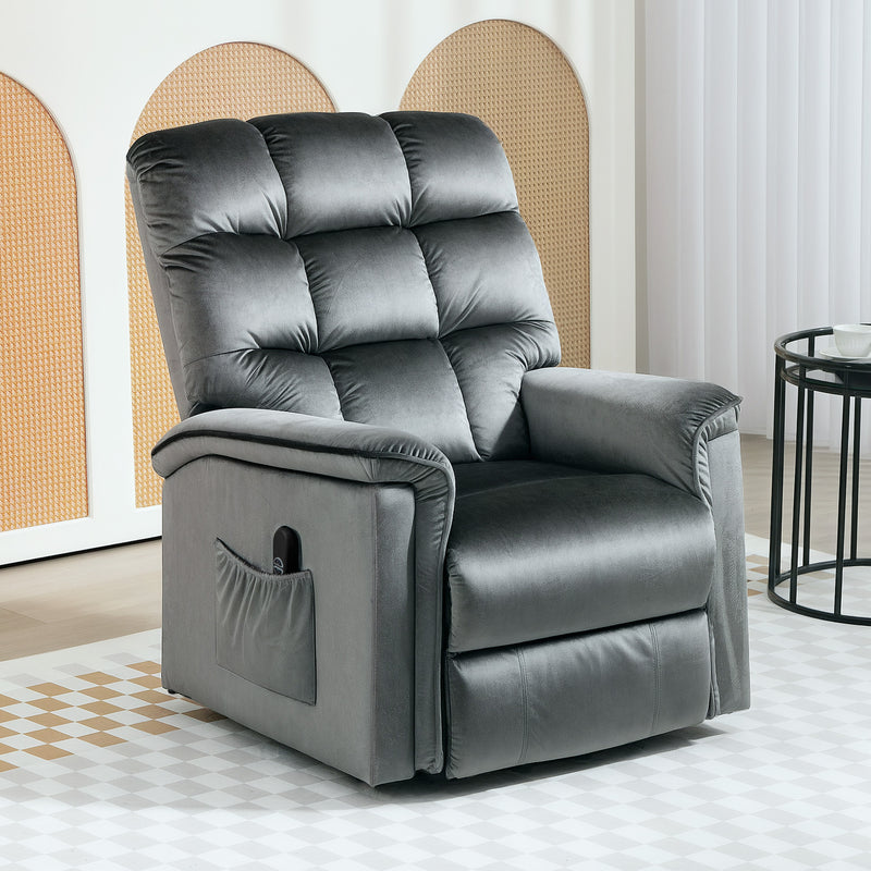 HOMCOM Power Lift Recliner Chair for Elderly w/ Remote Control