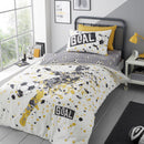 Bedlam Goal Duvet Cover Set in Gold