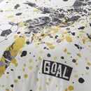 Bedlam Goal Duvet Cover Set in Gold
