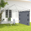 Outsunny Side Panel for 3x3 m Pop Up Gazebos, 1 Pack Sidewall Only