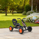 AIYAPLAY Pedal Go Kart, Go Kart For Kids Ages 2-5 Years, Black