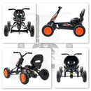 AIYAPLAY Pedal Go Kart, Go Kart For Kids Ages 2-5 Years, Black
