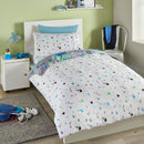 Bedlam Game Glow Duvet Cover Set in Grey