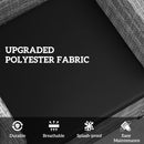 Outsunny 3PCs Rattan Garden Seat Cushions Pads for Patio Furniture Green