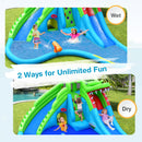 Giant 7 In 1 Inflatable Bounce House with 780W Air Blower