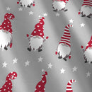 Fusion Gnome For Christmas Duvet Cover Set in Silver
