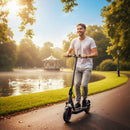 SPORTNOW Electric Scooter, Folding E-Scooter With 350W Motor, 30km Range