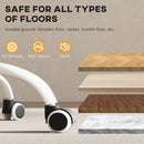 HOMCOM Mesh Draughtsman Chair, Ergonomic Drafting Chair