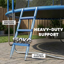 SPORTNOW Trampoline Ladder with Horizontal Wide Steps, Blue